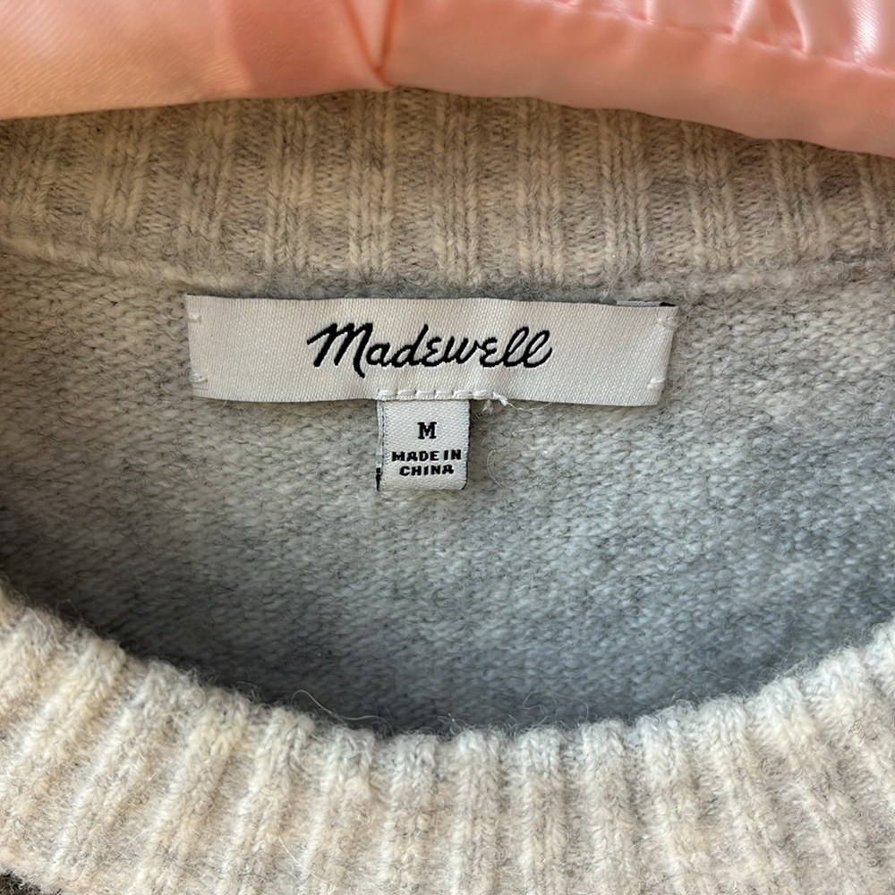 Madewell Color Block Sweater - image 3